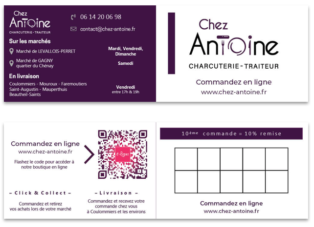 Carte de fidélité – Traiteur