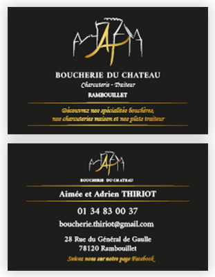 Carte de visite – Boucherie