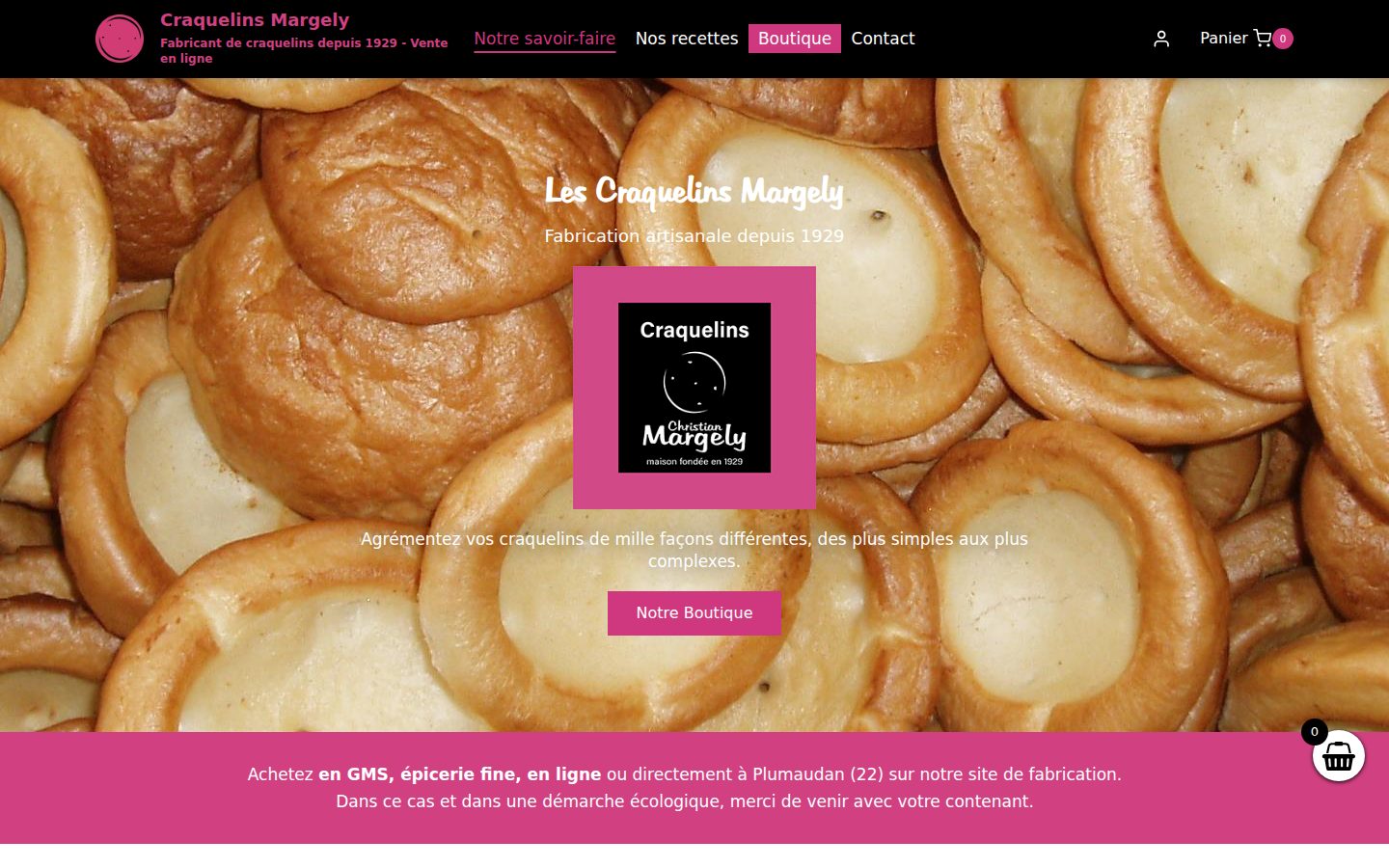 Les Craquelins Margely